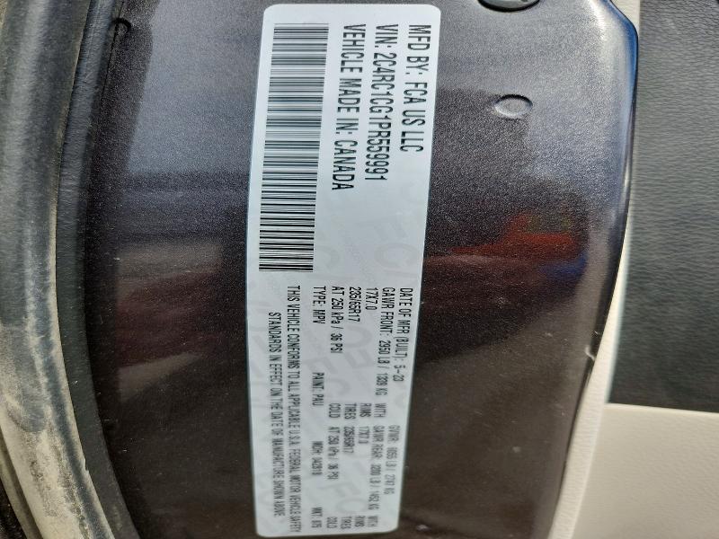 Продажа на аукционе авто 2023 Chrysler Voyager, vin: 2C4RC1CG1PR559991, номер лота: 66299676