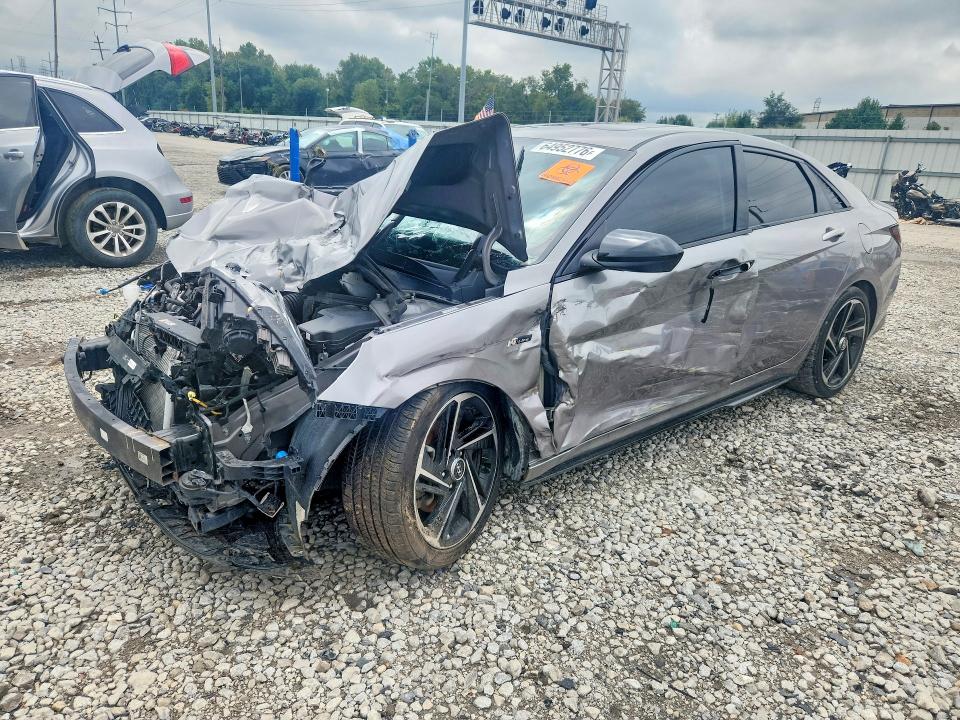 Продажа на аукционе авто 2022 Hyundai Elantra, vin: KMHLR4AF5NU225152, номер лота: 64952776
