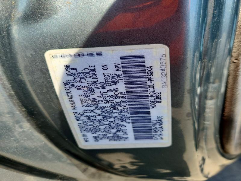 Продажа на аукционе авто 1999 Toyota Sienna, vin: 4T3ZF13C1XU101815, номер лота: 66204166