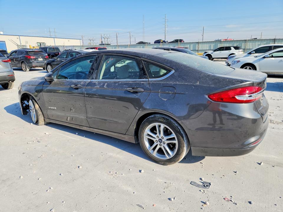 66531306 :رقم المزاد ، 3FA6P0UU3JR282080 vin ، 2018 Ford Fusion مزاد بيع