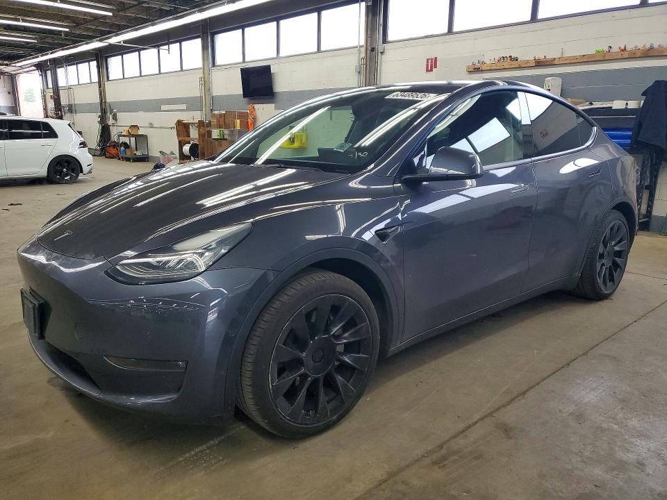 Продажа на аукционе авто 2021 Tesla Model Y, vin: 5YJYGAEEXMF188395, номер лота: 63489536