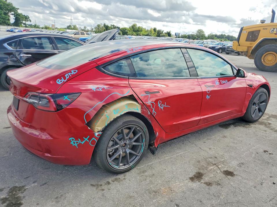Aukcja sprzedaży 2022 Tesla Model 3, vin: 5YJ3E1EAXNF184796, numer aukcji: 64239056