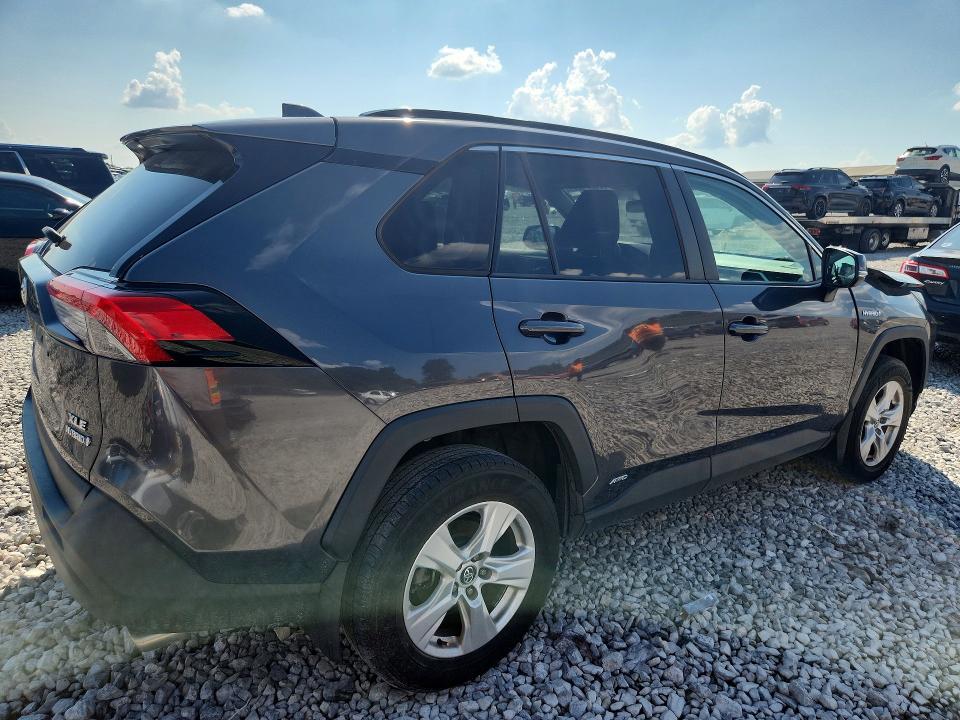 66597266 :رقم المزاد ، 4T3RWRFV9LU001404 vin ، 2020 Toyota Rav4 Hybrid مزاد بيع