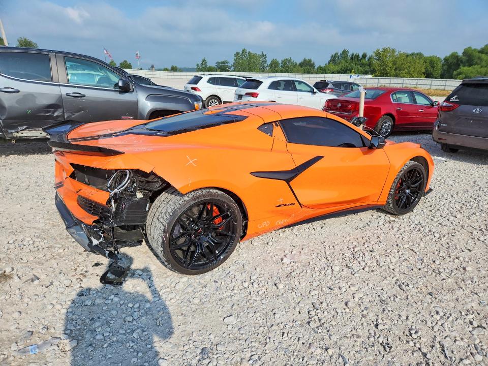 64381816 :رقم المزاد ، 1G1YF2D31P5601392 vin ، 2023 Chevrolet Corvette مزاد بيع