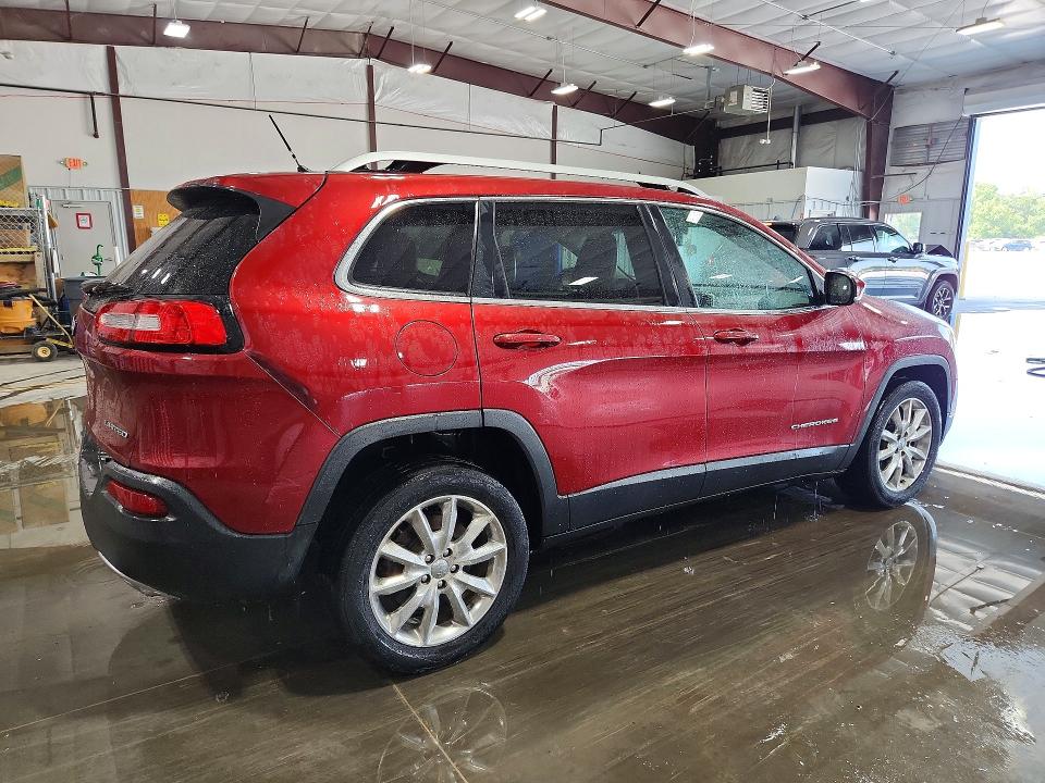 2015 Jeep Cherokee მანქანა იყიდება აუქციონზე, vin: 1C4PJLDS6FW535588, აუქციონის ნომერი: 64780066