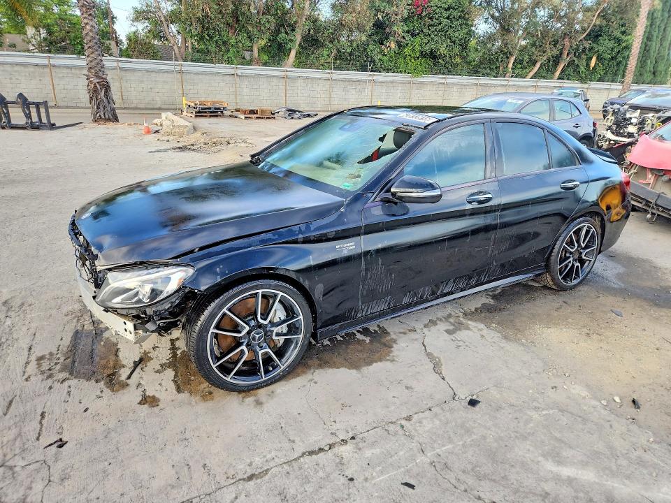2017 Mercedes-benz C მანქანა იყიდება აუქციონზე, vin: 55SWF6EB3HU195819, აუქციონის ნომერი: 62813916