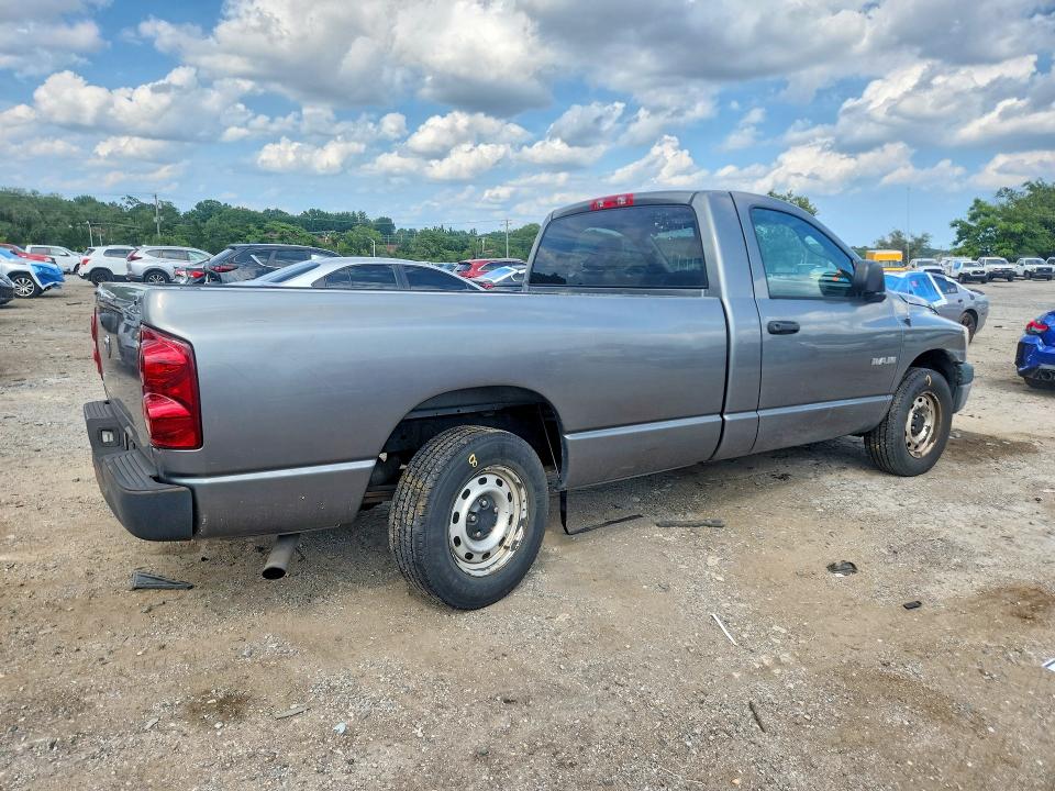 2008 Dodge Ram 1500 მანქანა იყიდება აუქციონზე, vin: 1D7HA16K68J147532, აუქციონის ნომერი: 65544656