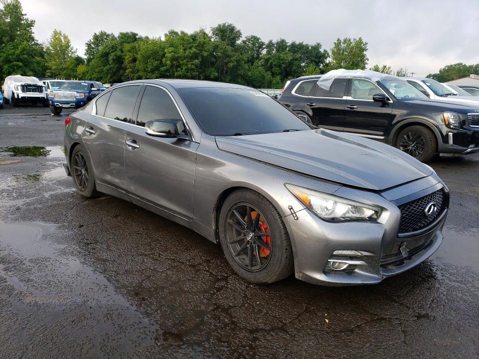 Продаж на аукціоні авто 2014 Infiniti Q50, vin: JN1BV7AR3EM694055, номер лоту: 62575716
