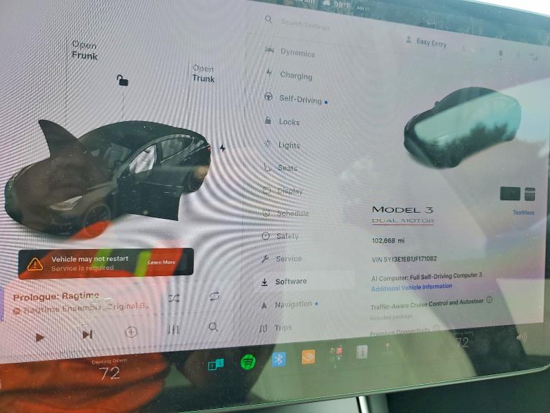 Продажа на аукционе авто 2018 Tesla Model 3, vin: 5YJ3E1EB1JF171082, номер лота: 65732806