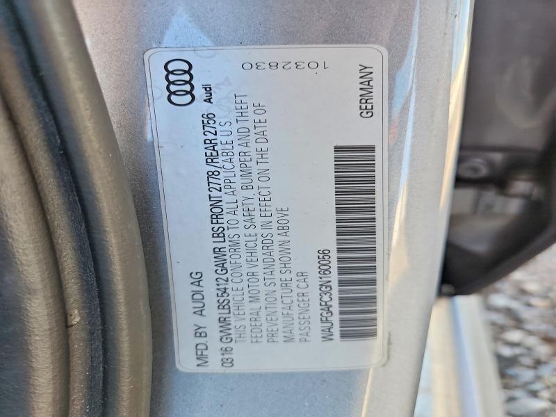 Продажа на аукционе авто 2016 Audi A6, vin: WAUFGAFC3GN160056, номер лота: 63678796