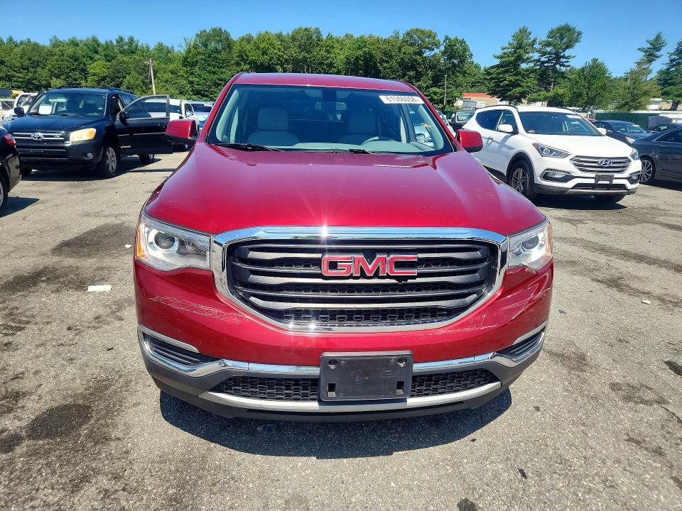 Aukcja sprzedaży 2019 Gmc Acadia, vin: 1GKKNRLA0KZ165360, numer aukcji: 61506006