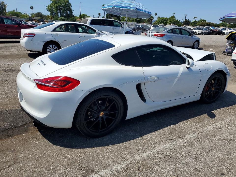 63954866 :رقم المزاد ، WP0AA2A84FK162003 vin ، 2015 Porsche Cayman مزاد بيع