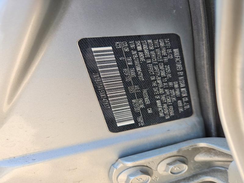 Aukcja sprzedaży 2022 Nissan Rogue Sport, vin: JN1BJ1AV5NW347837, numer aukcji: 67024476