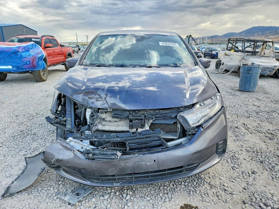 2022 Honda Odyssey მანქანა იყიდება აუქციონზე, vin: 5FNRL6H76NB034102, აუქციონის ნომერი: 65833506