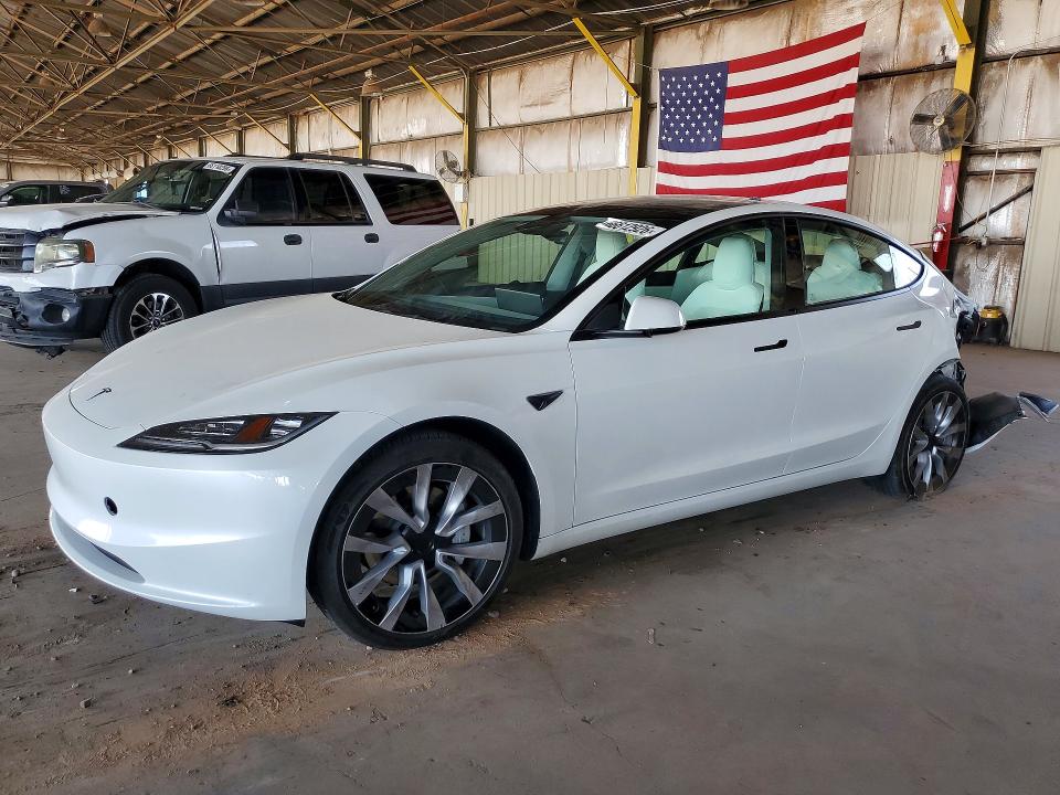 2024 Tesla Model 3 მანქანა იყიდება აუქციონზე, vin: 5YJ3E1EA6RF872042, აუქციონის ნომერი: 66612926