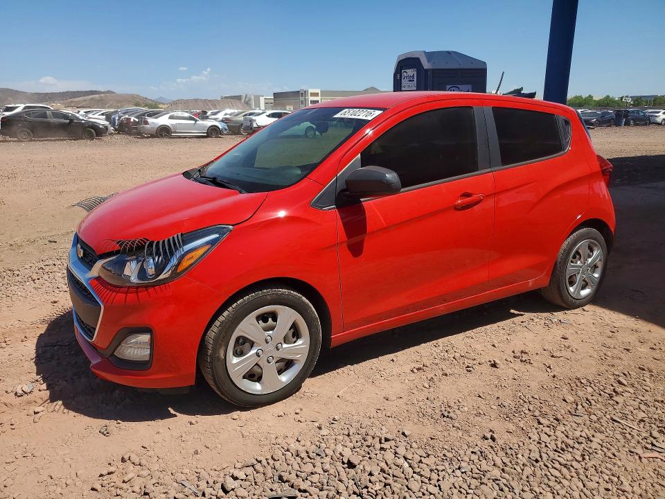 2021 Chevrolet Spark მანქანა იყიდება აუქციონზე, vin: KL8CB6SA7MC708646, აუქციონის ნომერი: 65102216
