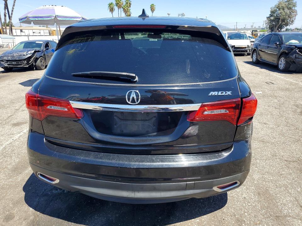 65724356 :رقم المزاد ، 5FRYD3H65FB005804 vin ، 2015 Acura Mdx مزاد بيع