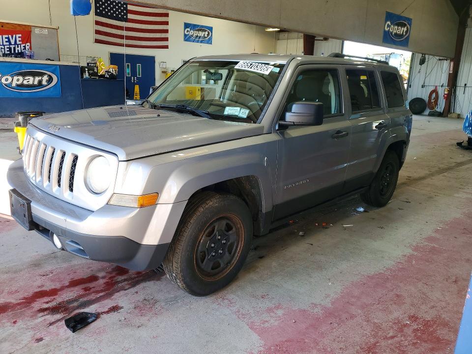 2014 Jeep Patriot მანქანა იყიდება აუქციონზე, vin: 1C4NJPBBXED912483, აუქციონის ნომერი: 66570306