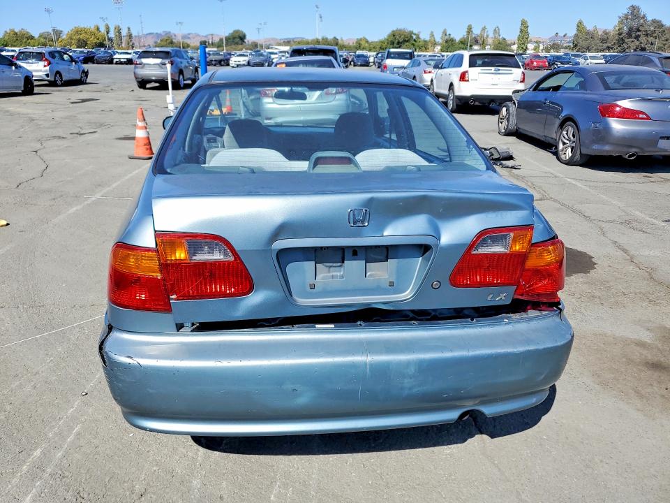 2000 Honda Civic მანქანა იყიდება აუქციონზე, vin: 2HGEJ6679YH597846, აუქციონის ნომერი: 64312556