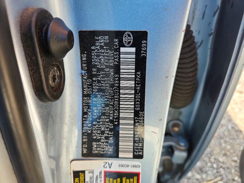 Продаж на аукціоні авто 2011 Toyota Avalon, vin: 4T1BK3DBXBU378849, номер лоту: 66082366