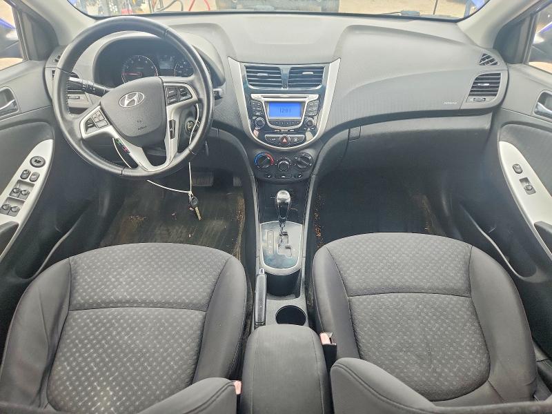 2012 Hyundai Accent მანქანა იყიდება აუქციონზე, vin: KMHCU5AE0CU032223, აუქციონის ნომერი: 64074636