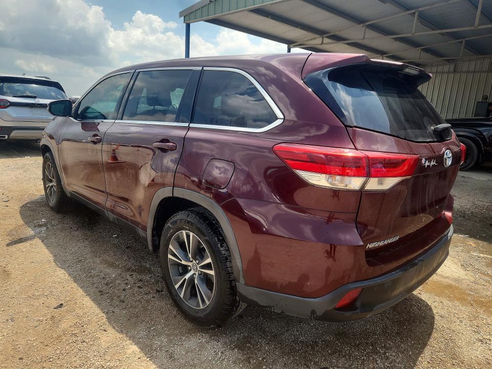 2019 Toyota Highlander მანქანა იყიდება აუქციონზე, vin: 5TDZARFH6KS059530, აუქციონის ნომერი: 62780076