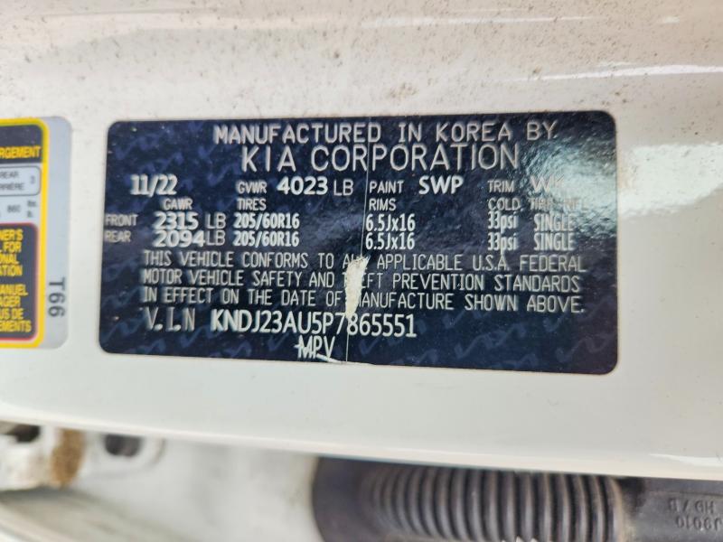 Продажа на аукционе авто 2023 Kia Soul, vin: KNDJ23AU5P7865551, номер лота: 63572006