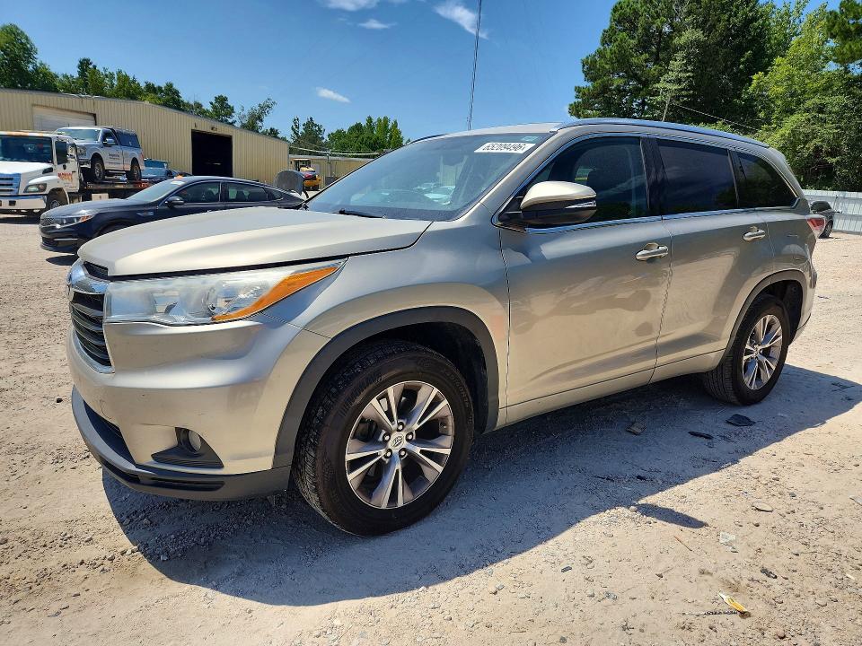 Продажа на аукционе авто 2014 Toyota Highlander, vin: 5TDKKRFH0ES008768, номер лота: 65209496