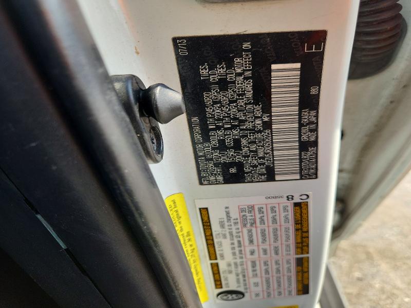 2013 Toyota 4runner მანქანა იყიდება აუქციონზე, vin: JTEZU5JRXD5062256, აუქციონის ნომერი: 62031606