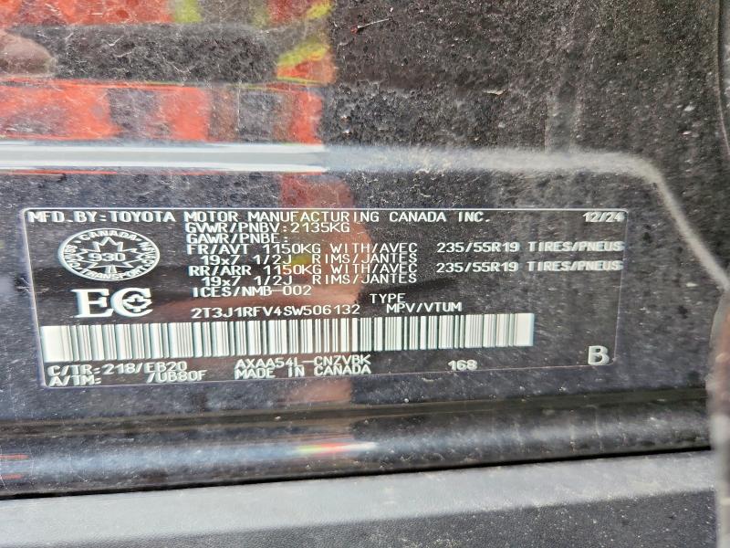 Продажа на аукционе авто 2025 Toyota Rav4, vin: 2T3J1RFV4SW506132, номер лота: 65038136