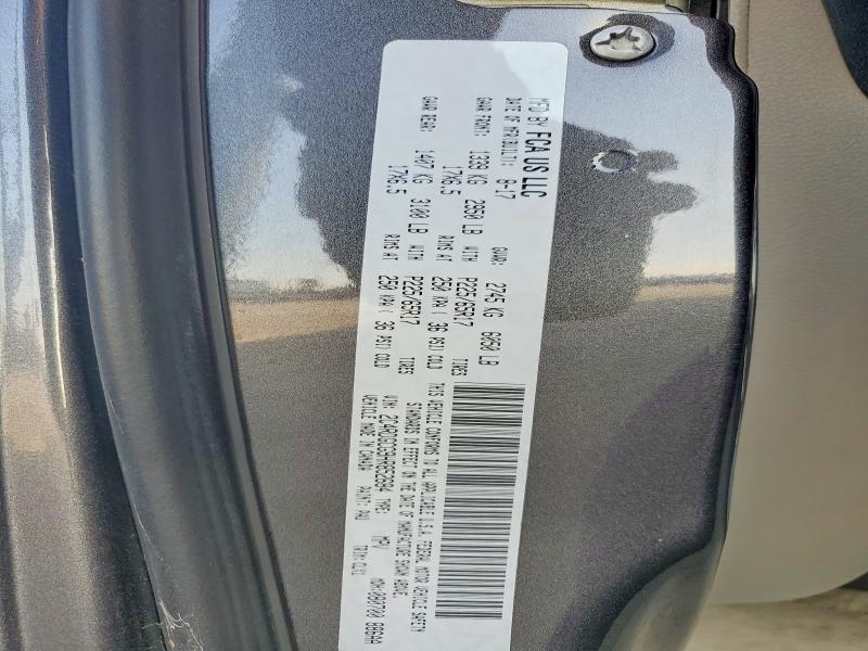 2017 Dodge Grand Caravan მანქანა იყიდება აუქციონზე, vin: 2C4RDGCG9HR852684, აუქციონის ნომერი: 66452826