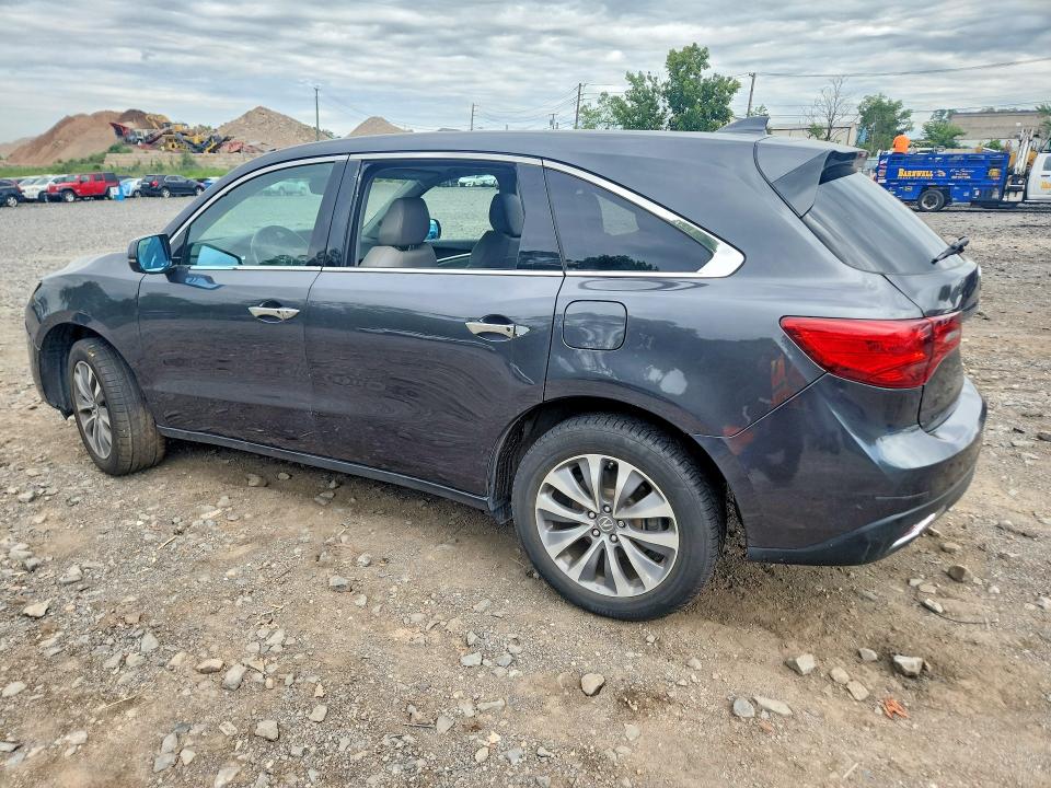 63303396 :رقم المزاد ، 5FRYD3H46GB009876 vin ، 2016 Acura Mdx مزاد بيع