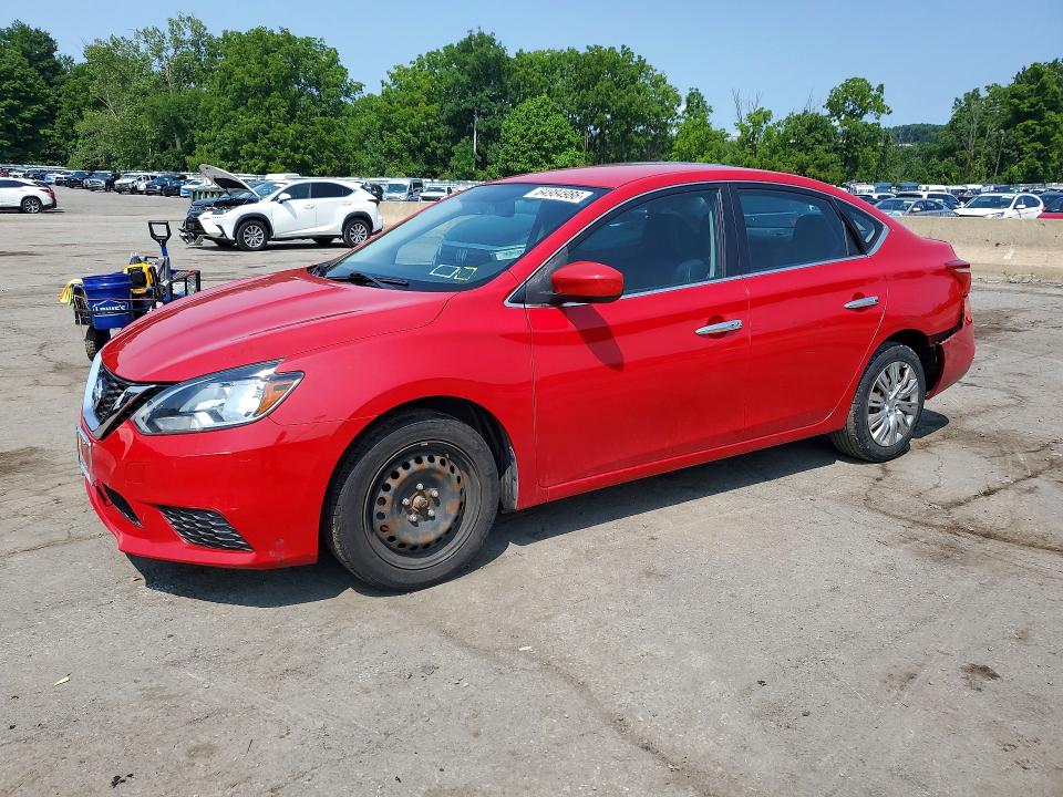 64984986 :رقم المزاد ، 3N1AB7AP5GL683820 vin ، 2016 Nissan Sentra مزاد بيع