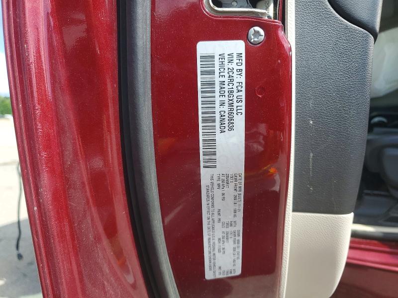 Продаж на аукціоні авто 2021 Chrysler Pacifica, vin: 2C4RC1BGXMR606836, номер лоту: 65502166