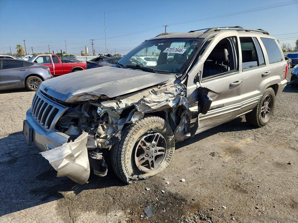 67017646 :رقم المزاد ، 1J4GW68N2XC651701 vin ، 1999 Jeep Grand Cherokee مزاد بيع