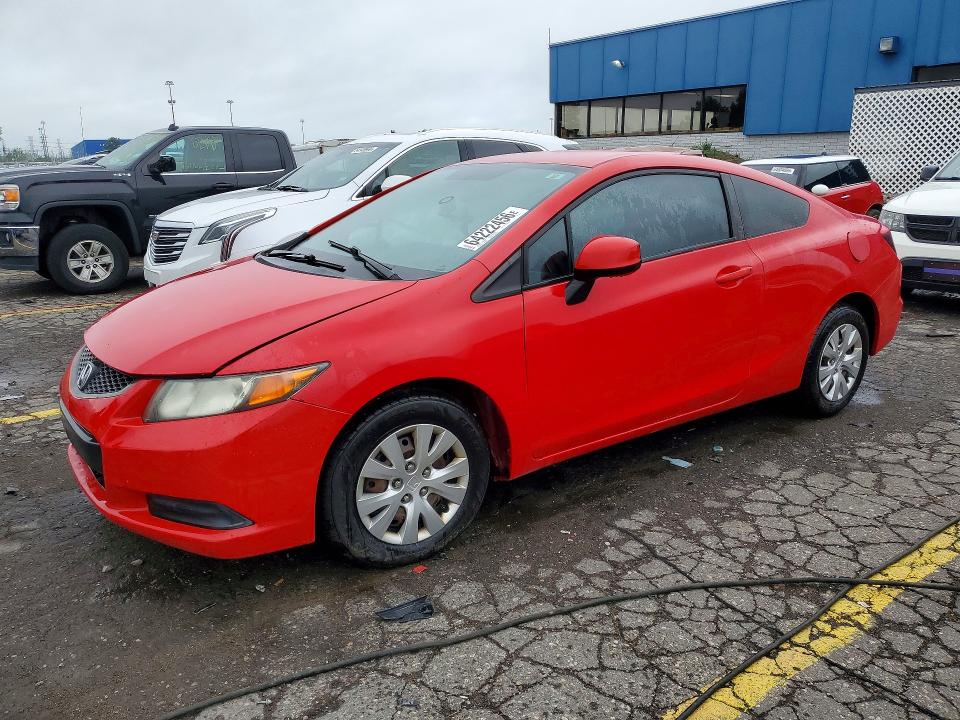 2012 Honda Civic მანქანა იყიდება აუქციონზე, vin: 2HGFG3A55CH514011, აუქციონის ნომერი: 64222456