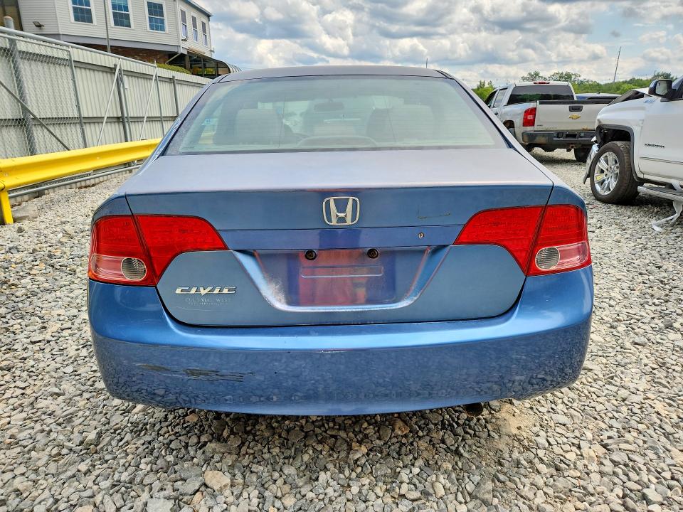 Auction sale of the 2006 Honda Civic, vin: 2HGFA16836H525389, lot number: 66816186