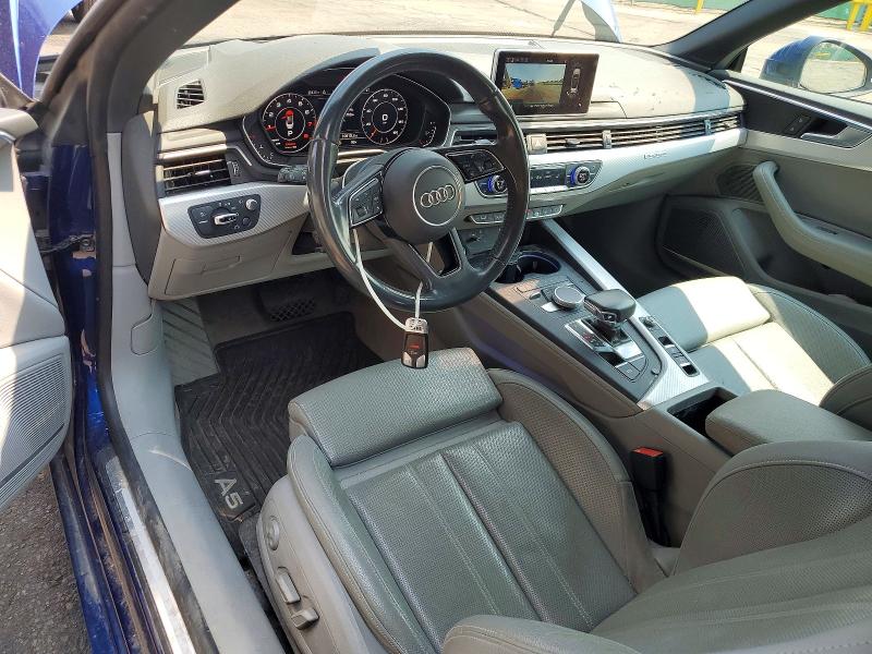 Aukcja sprzedaży 2018 Audi A5, vin: WAU2NGF56JN010121, numer aukcji: 64455966