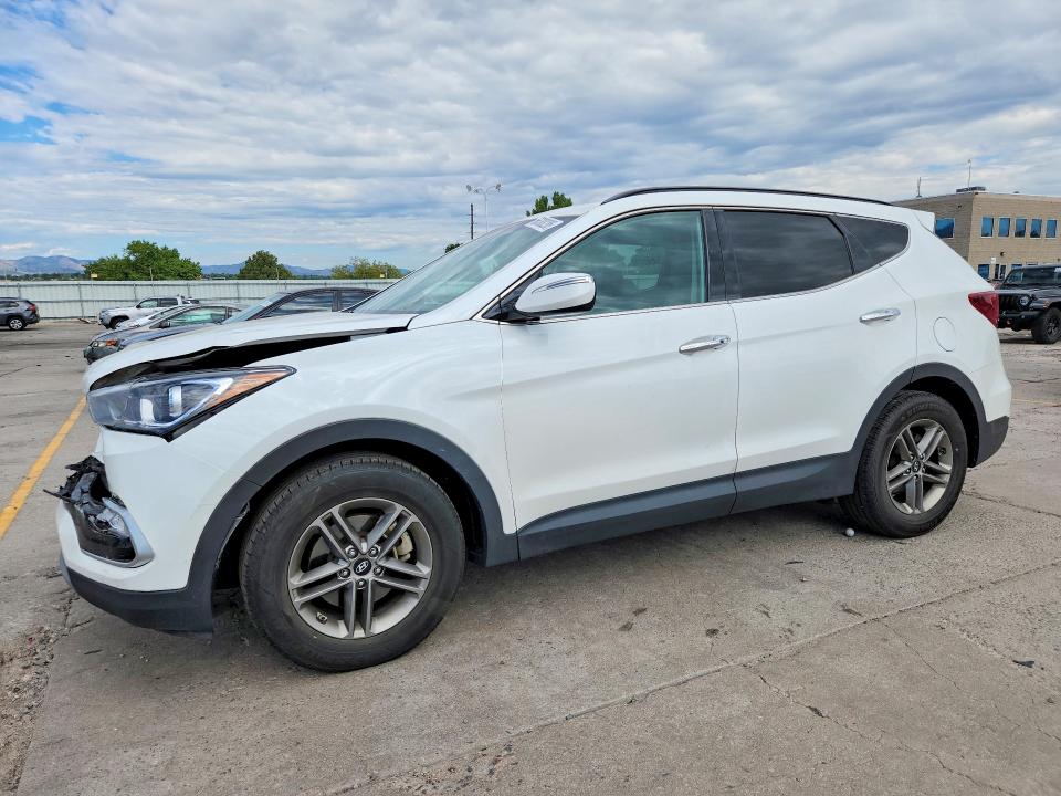 66388286 :رقم المزاد ، 5NMZUDLB5JH089582 vin ، 2018 Hyundai Santa Fe Sport مزاد بيع