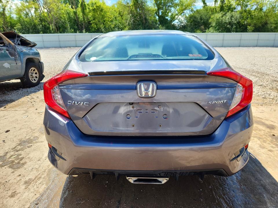 65338976 :رقم المزاد ، 2HGFC2F80MH500897 vin ، 2021 Honda Civic مزاد بيع