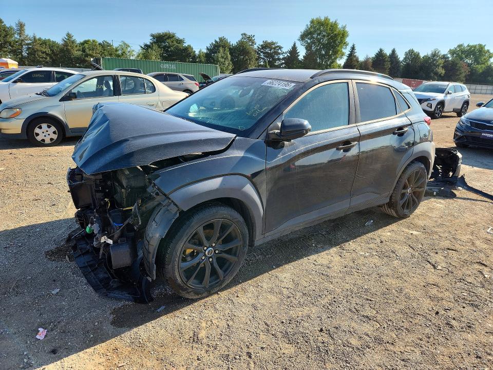 66224196 :رقم المزاد ، KM8K22AA4JU080737 vin ، 2018 Hyundai Kona مزاد بيع