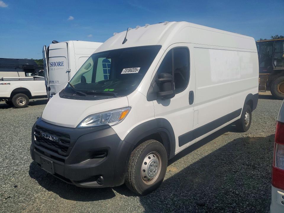 73186225 :رقم المزاد ، 3C6MRVHG9PE592433 vin ، 2023 Ram Promaster مزاد بيع