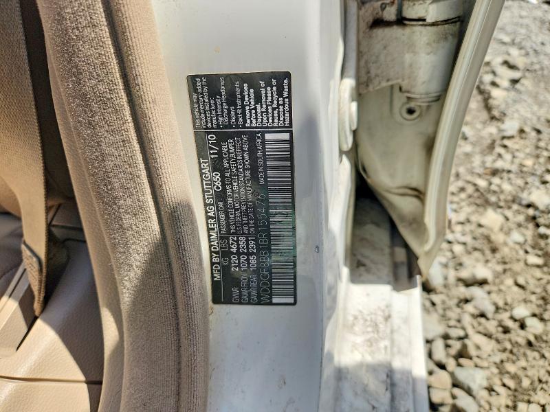 2011 Mercedes-benz C მანქანა იყიდება აუქციონზე, vin: WDDGF8BB1BR155476, აუქციონის ნომერი: 63646536