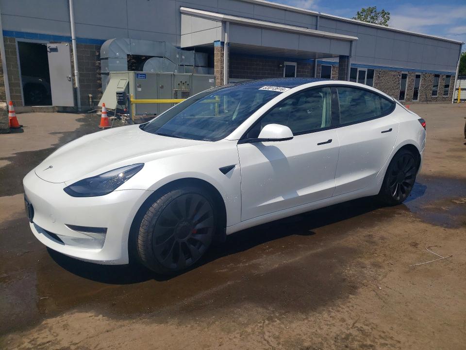 63013916 :رقم المزاد ، 5YJ3E1EC6PF494903 vin ، 2023 Tesla Model 3 مزاد بيع