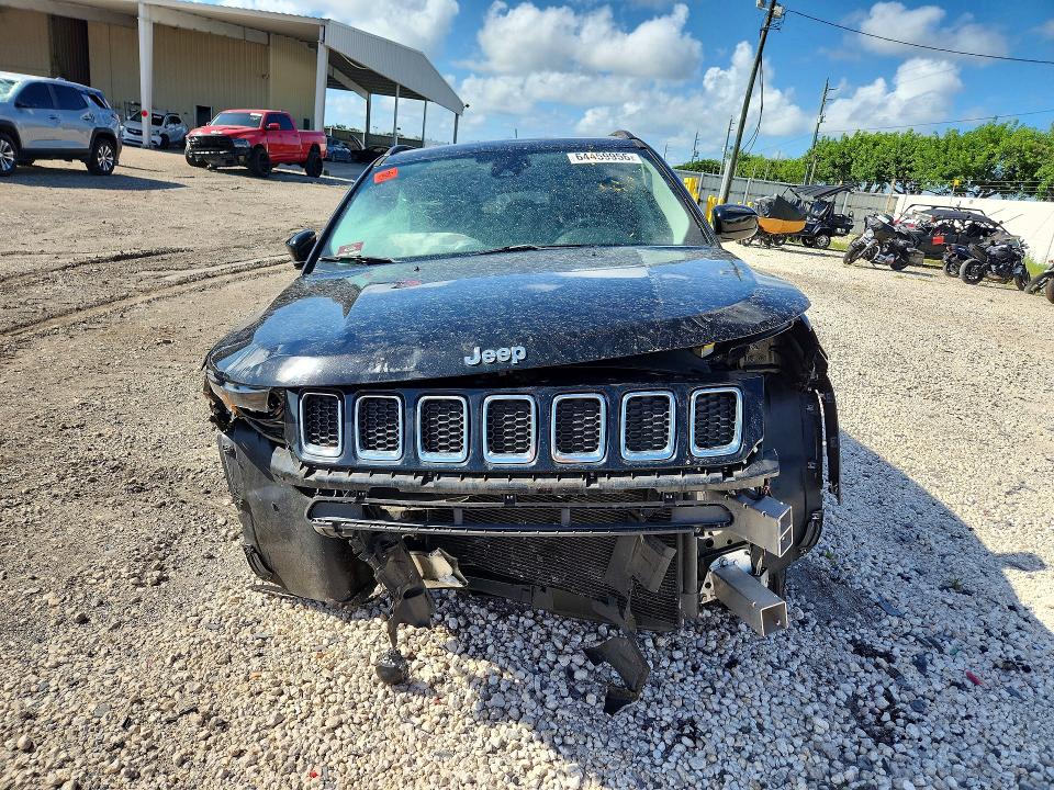 2018 Jeep Compass მანქანა იყიდება აუქციონზე, vin: 3C4NJCBB3JT304656, აუქციონის ნომერი: 64459956