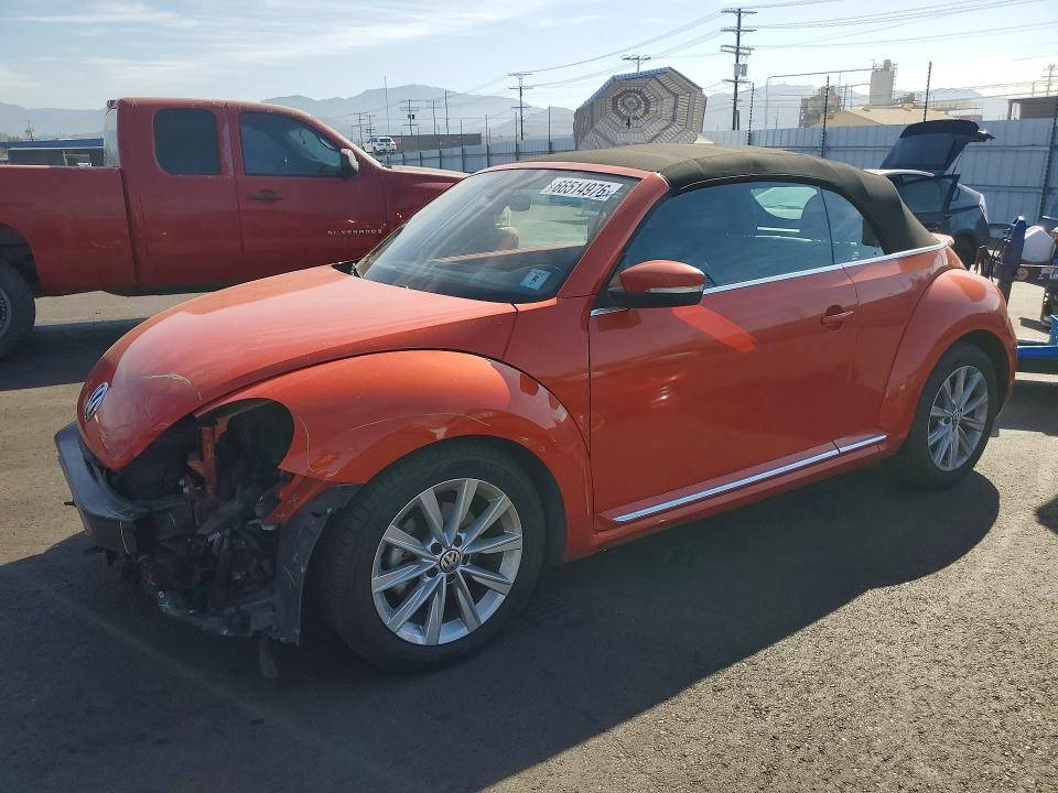 2018 Volkswagen Beetle მანქანა იყიდება აუქციონზე, vin: 3VW5DAATXJM506892, აუქციონის ნომერი: 66514976