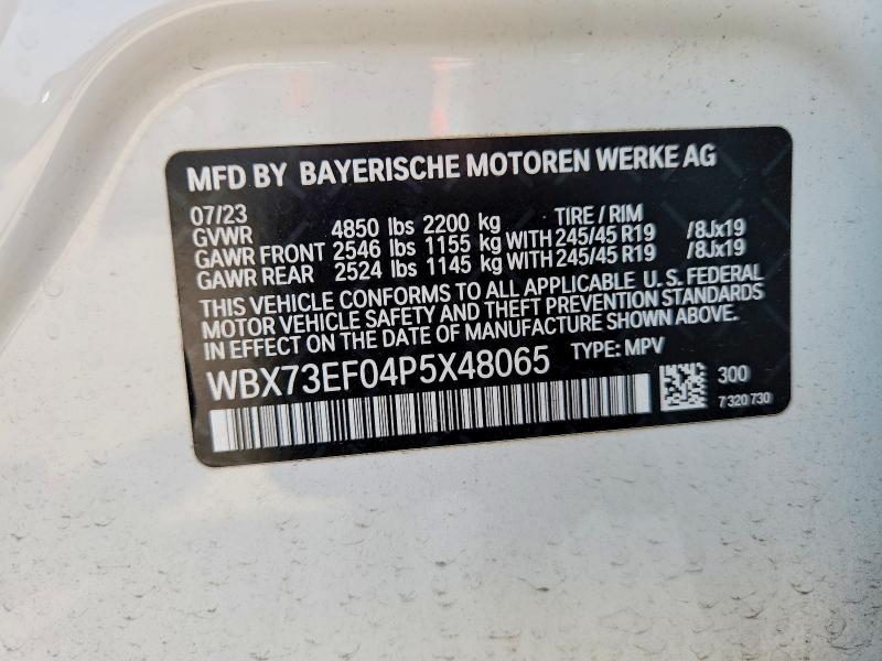 Продаж на аукціоні авто 2023 Bmw X1, vin: WBX73EF04P5X48065, номер лоту: 63805536