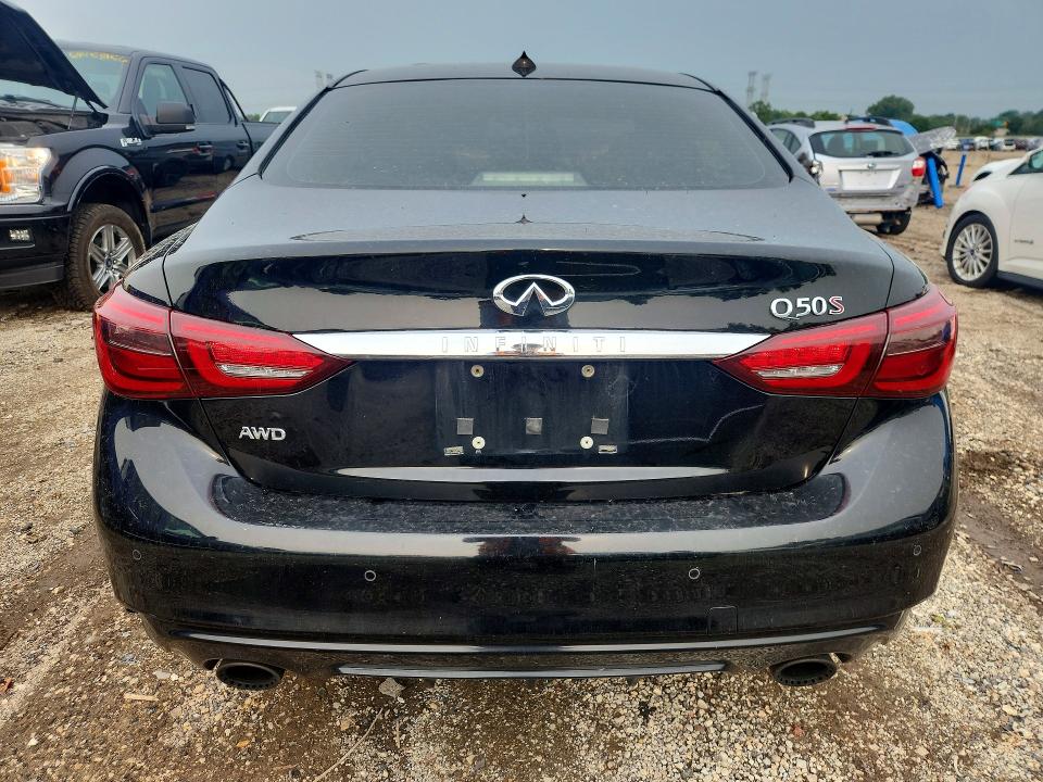 64022866 :رقم المزاد ، JN1FV7AR3JM480730 vin ، 2018 Infiniti Q50 مزاد بيع
