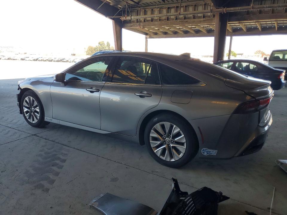 2021 Toyota Mirai მანქანა იყიდება აუქციონზე, vin: JTDAAAAA2MA002590, აუქციონის ნომერი: 64113506