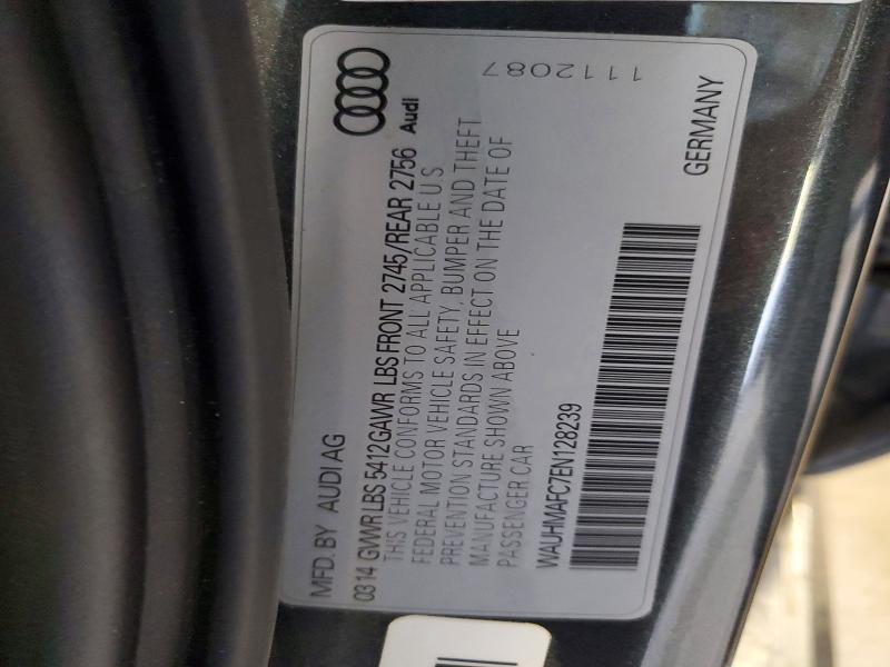 66603416 :رقم المزاد ، WAUHMAFC7EN128239 vin ، 2014 Audi A6 مزاد بيع